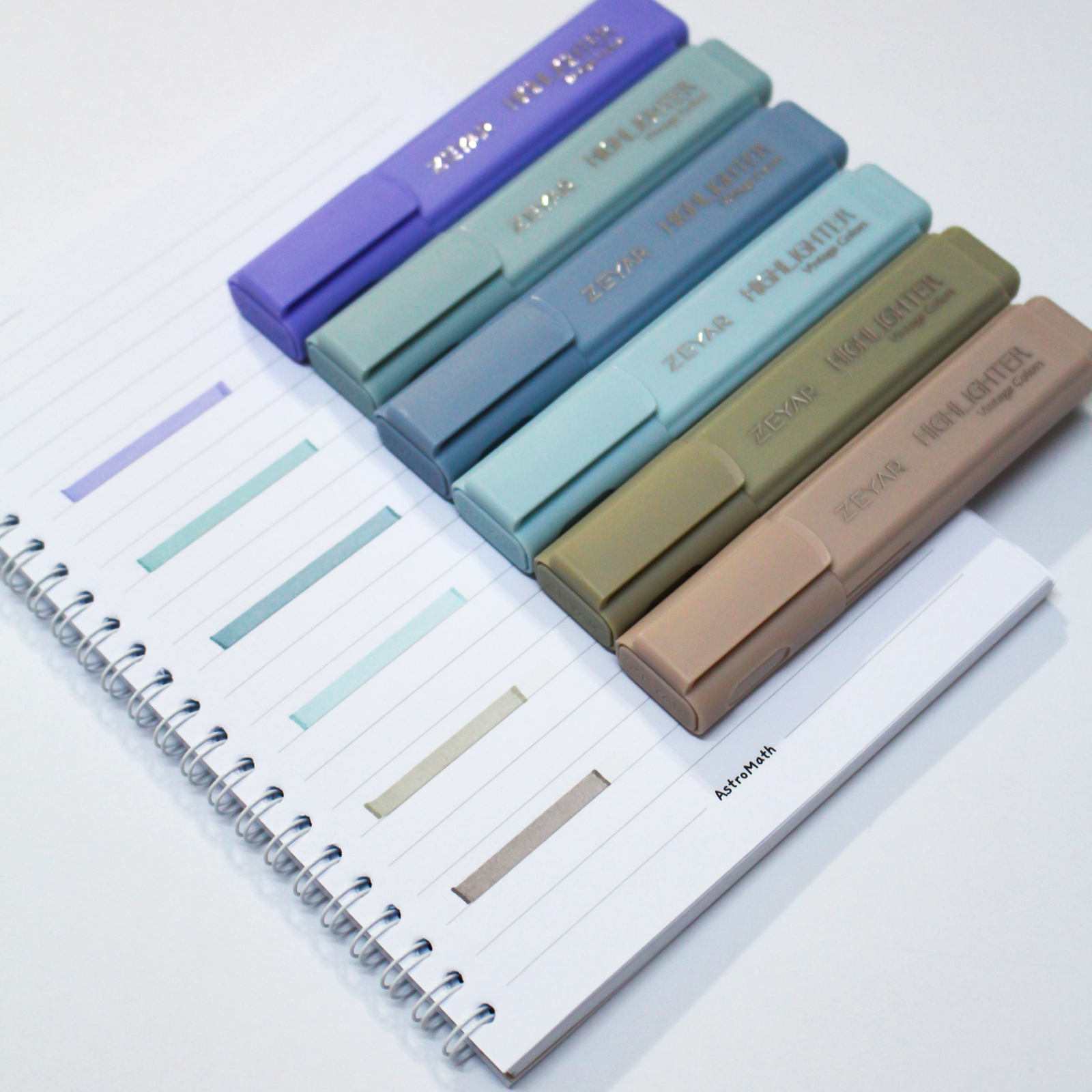 Vintage  Colors Highlighters Cool
